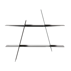 A Shelf - Hylde - Black steel - Flere størrelser